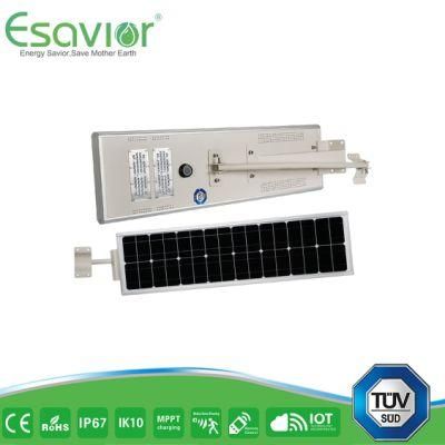 Esavior 40W Aluminium Alloy Materials LED Solar Street Lights Solar Lights