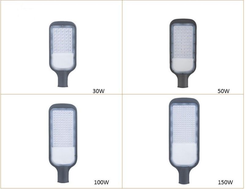 Inexpensive Waterproof IP65 Isolated AC100-265V SMD3030 150W LED Road Streetlight