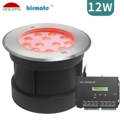 Manufacturers 12W High Voltage IP68 Structure Waterproof LED Light Underground LED Lights