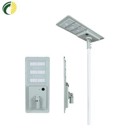 New Model Outdoor Solar Light 20W/50W/100W All in One Solar Street Light with Radar Sensor Tabletop