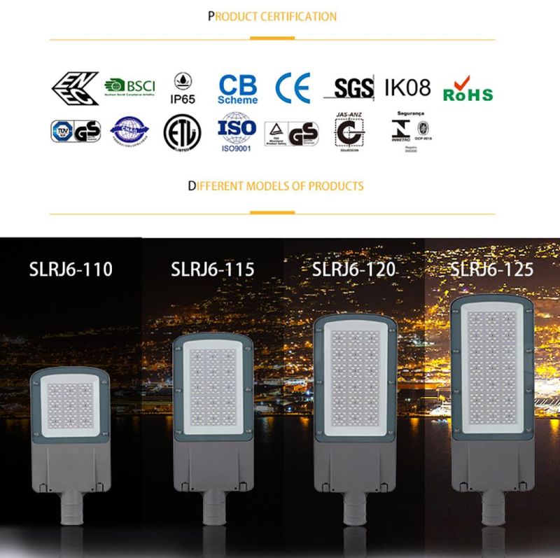 100W 150W 200W 250W Outdoor Smart Lighting LED Street Light with 3 Years Warranty