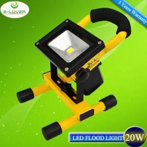 CE&RoHS Epistar Chips IP65 Ledflood Light Rechargeable