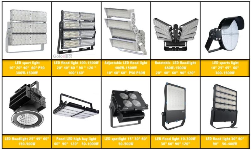 170lm/W 15/30/60/90/120/P50/T2/T3 Degree Luminaire Reflector LED