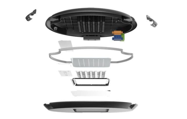 IP65 Protection Level and LED Light Type Garden Light Round Shaped 120 Degree Light Distribution