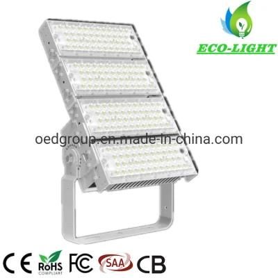 High Lumen IP66 Outdoor 400W Module LED Stadium Light for Tennis Sport Court Lighting