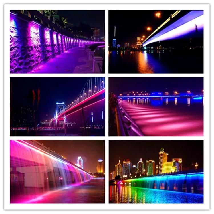 High Power Super Bright Energy Conservation 24V/110V/220V Blue/Red/RGB LED Liner Wallwasher Ce LED Wall Washer Lights