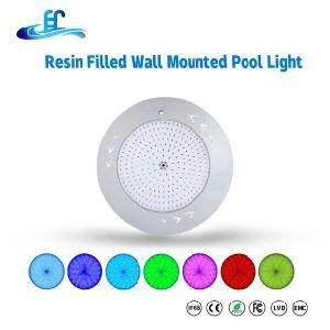 Resin Filled Wall Mounted Pool Lamp