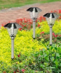 Outdoor Decorative Waterproof Solar Garden Villa Lawn Ground Stake Light