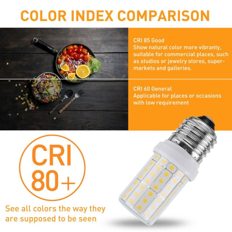 6W New Design IP65 LED Corn Light with Glass Cover