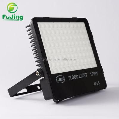 High Quality Die Cast Aluminum Super Slim Mini IP65 LED Flood Light 100W