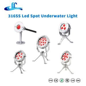 316ss Underwater Spot Light with Tripod with Two Years Warranty