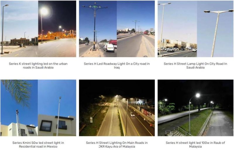 Zgsm Wholesale 165W Intelligent Control Street LED Light