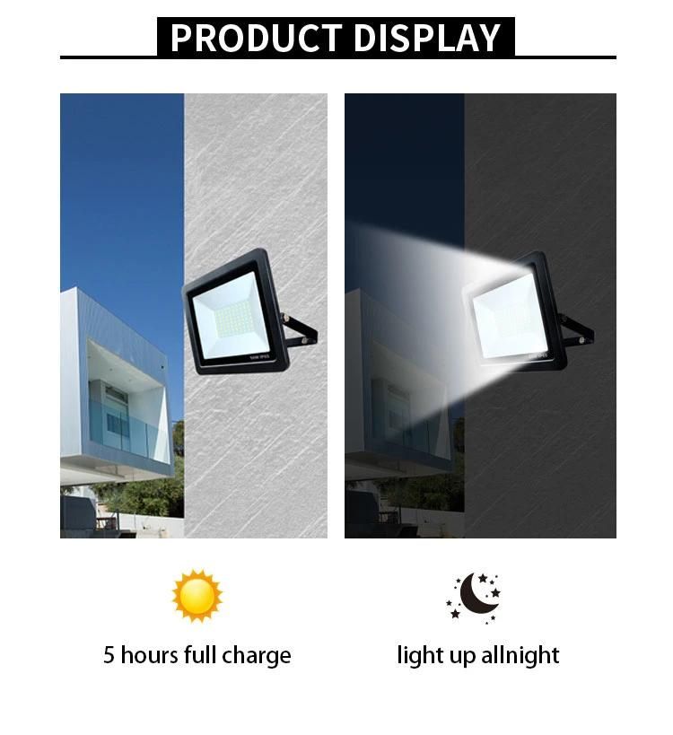 High Power Light Smart Mini IP65 Waterproof 20000 Lumen 2400K LED Floodlight Outdoor Flood Light