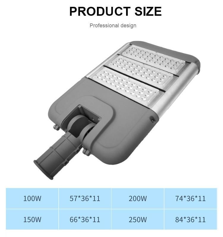 High Efficiency Waterproof IP65 Highway 100W 150W LED Street Light Price