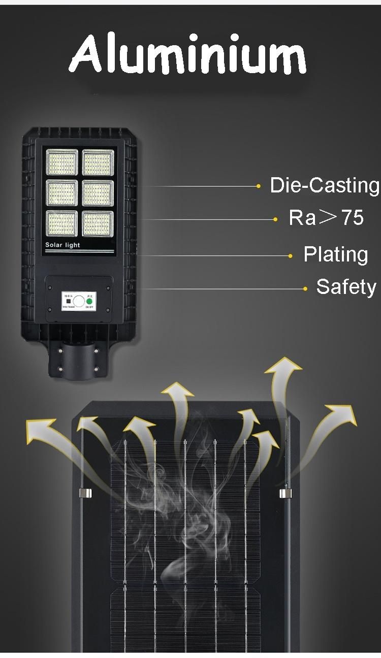 High Brightness 40W 60W 80W Aluminium Garden Outdoor IP65 All in One Integrated LED Solar Street Light CS-Ytld1