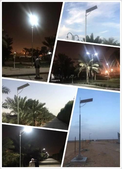 120W High Power All in One Solar Street Light for Project with 3-5 Years Warranty
