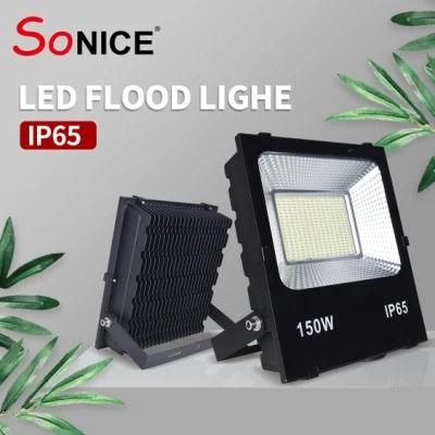 Die Casting Aluminium SMD LED Green Land Outdoor Garden 4kv Non-Isolated Isolated Water Proof Best Solar Security Light Floodlight