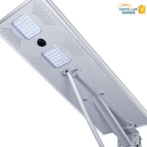 Waterproof IP65 Smart All in One Solar LED Street Light 50W