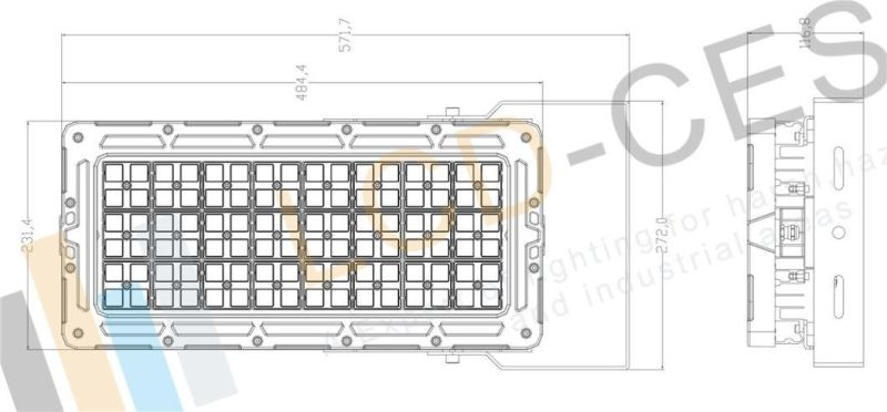 20deg 40deg 60deg 90deg Optic Ledil Lens Outdoor Indoor Working Sports Flood Light 320W 600W 960W LED Floodlight 140lm/W LED Outdoor Stadium Floodlights