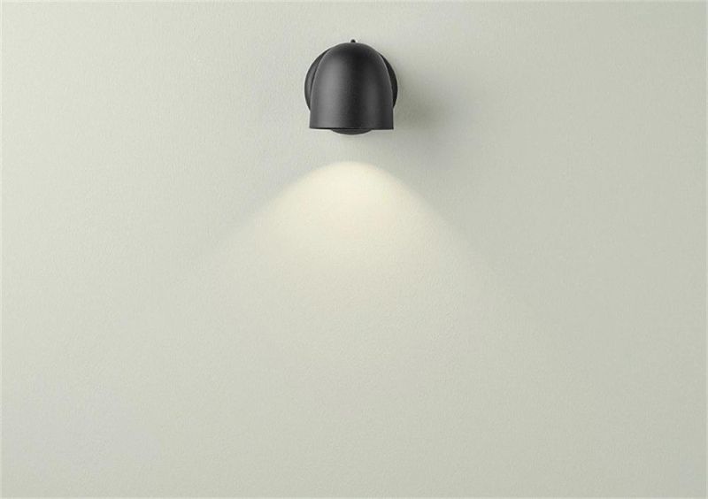 2022 Speers Outdoor Nordic Contemporary Wall Light up Down Aluminum Indoor Black Fixture Wall Lamp