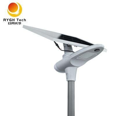 Rygh-4000lm Factory Wholesale Price All in Two Semi Integrated LED Street Lights 40W 4000lm