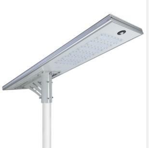 Solar Street Light, 100W LED Solar Powered Street Lights Dusk to Dawn with Motion Sensor, Aluminum