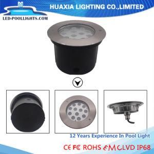 IP68 DC 12V 316ss Recessed Underground Light Pool Lamp Underwater Lighting