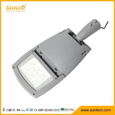 IP65 CB ENEC 60W Waterproof Die-Cast Aluminum 5 Years Warranty LED Street Light