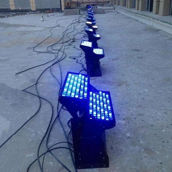 192X3w RGBW Outdoor LED Wall Washer City Color
