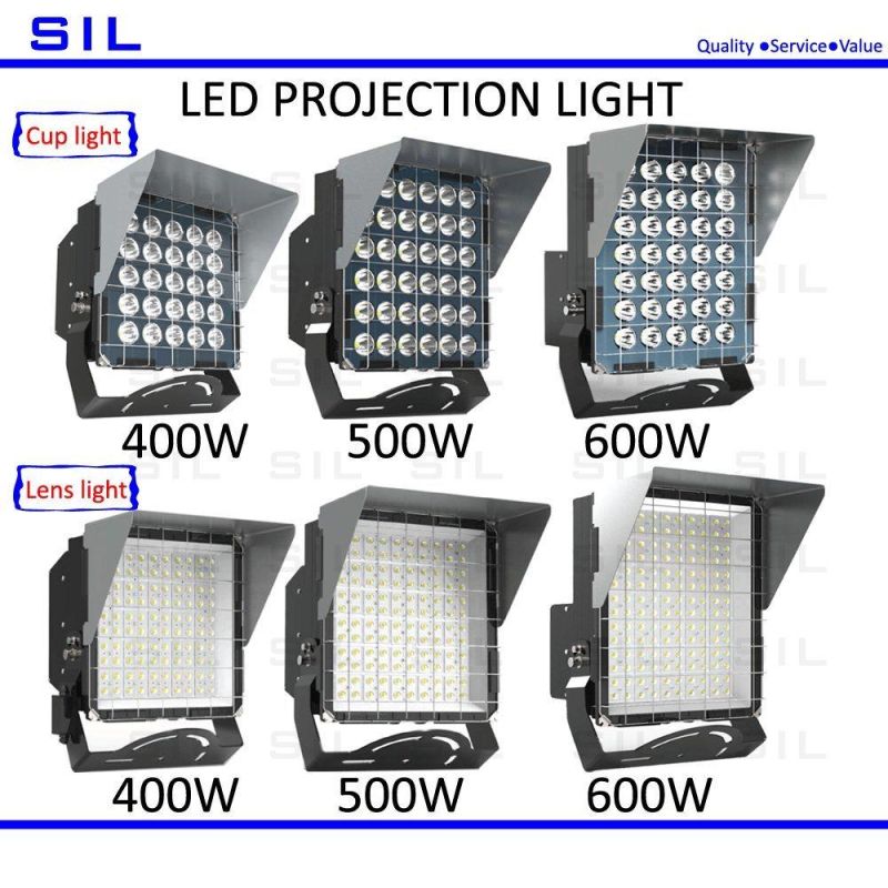 IP65 Waterproof Spotlight 800W LED Reflector Floodlights for Outdoor Court Lighting LED Projection Light