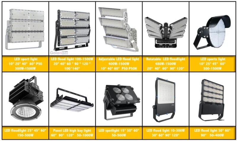 500W 600W Outdoor LED Stadium Light for Soccer/Bowling Green/Tennis