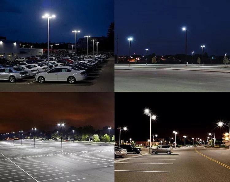 SPD10kv Waterproof IP65 CRI>80 Professional Light Distribution 100W LED Streetlight