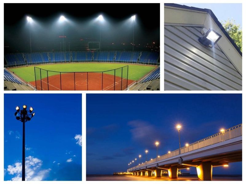 Chinese Factory High Quality 2021 New ERP LED Floodlight 20W for Outdoor Industrial Flood Lighting with CE SAA GS IP65
