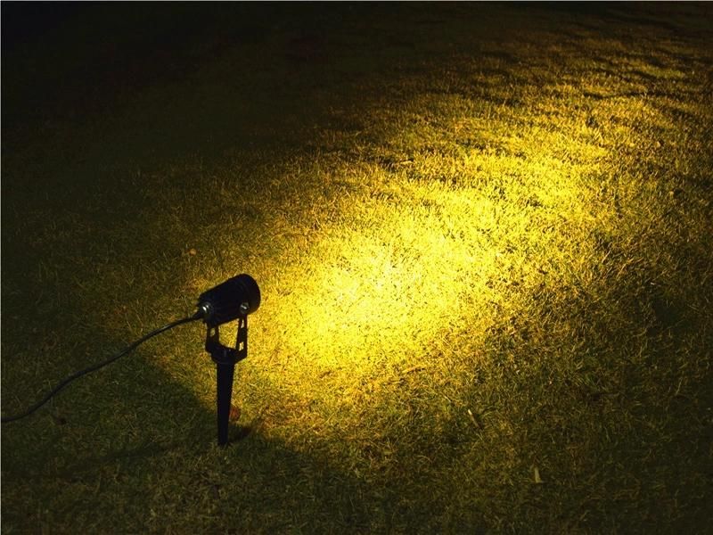 Wholesale Hot Sale 3W 5W Aluminum IP65 3000K 6000K Landscapet Waterproof LED Garden Spike Light