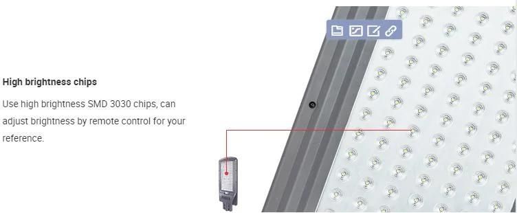 Bspro High Brightness LED Chip All in One Lamp Outdoor Streetlight 200W Solar Street Light