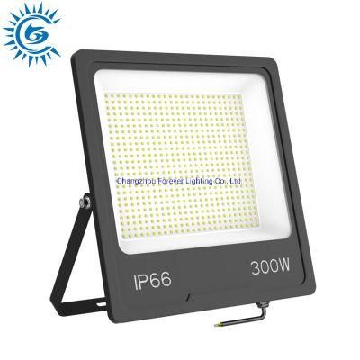 50W 100W 150W 200W 300W Outdoor IP65 Waterproof SMD 2835 Cool Whitef Aluminumled Flood Light