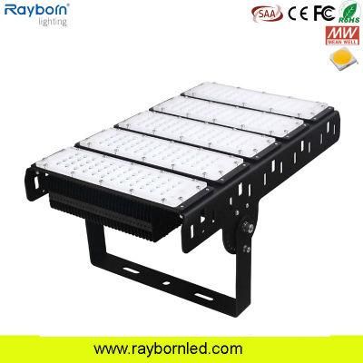 Die Cast Aluminum 250W 300W LED Floodlight for Stadium Tennis Court Outdoor Lighting