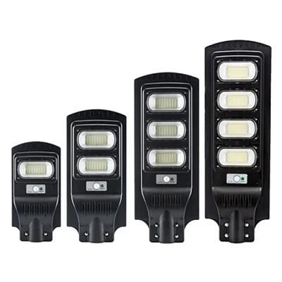 80W Integrated Outdoor LED Lamp Solar Street Light with Lithium Battery