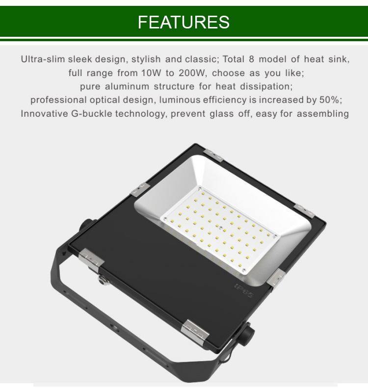 Ce ENEC Certified LED Flood Light 500W Outdoor LED Flood Light