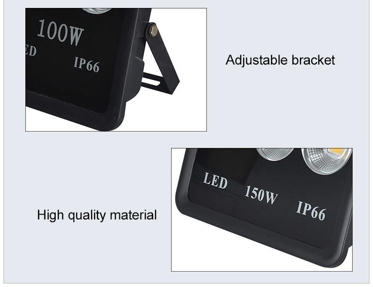 High Brightness Die-Casting Aluminium IP65 COB Outdoor LED Flood Light