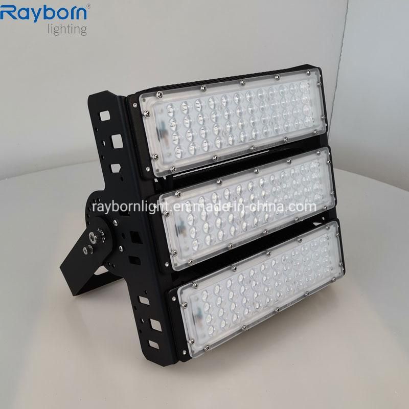 50W 100W 150W 200W 300W Red Blue Green RGB RGBW Color Waterproof LED Flood Light with Photocell Outdoor Park Walkways Courtyard Yard Lighting