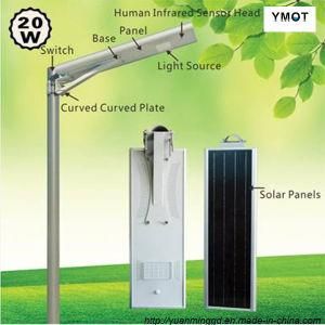 20W 5m 6m Integrated Solar Street Light