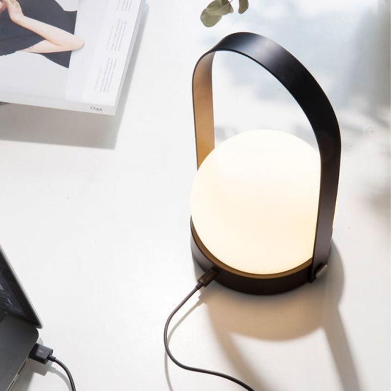 2022 Nordic Portable Touch Charging LED Desk Lamp Suitable for Bedroom Study