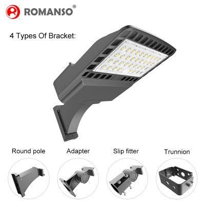 ETL Dlc 150W LED Parking Lot Shoebox 100W LED Parking Lot Light Hardware Street Light
