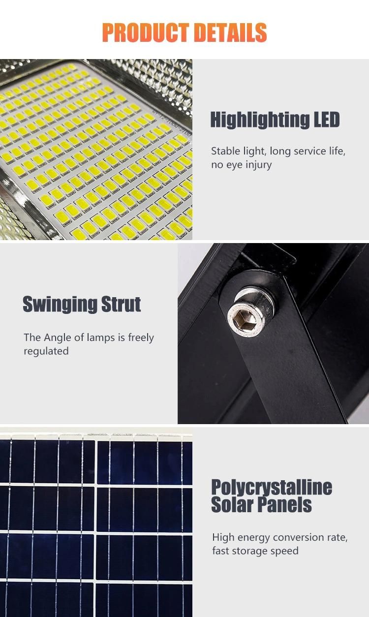 LED Solar Energy Lighting Flood Light