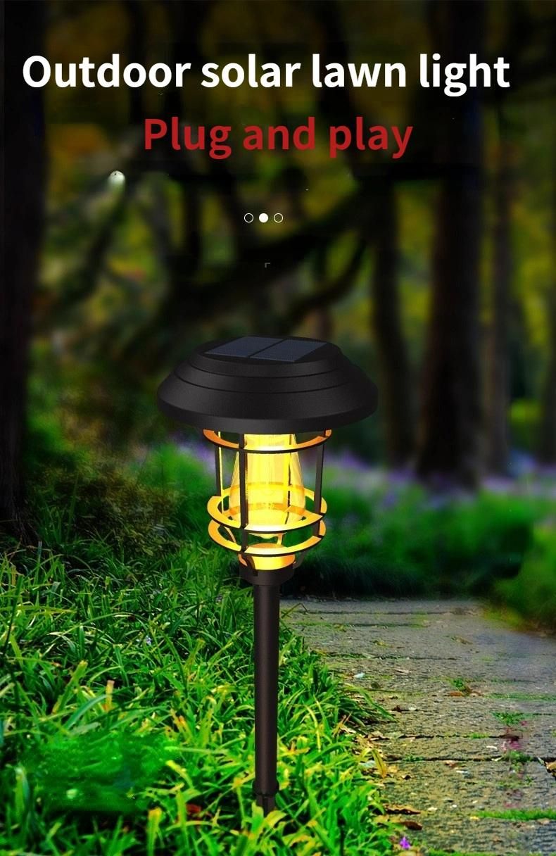 New Arrival Waterproof IP65 Outdoor Morden Decoration Glass Solar Garden Light