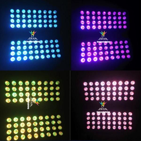 Cheap 72X10W Wireless DMX Outdoor LED City Color Light