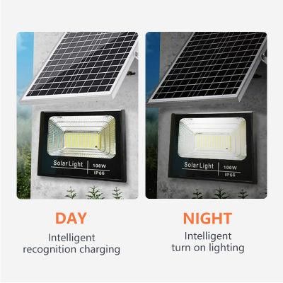 400W LED Solar Lamp, Remote Control IP66 Outdoor Floodlight Garden Lamp Street Lamp