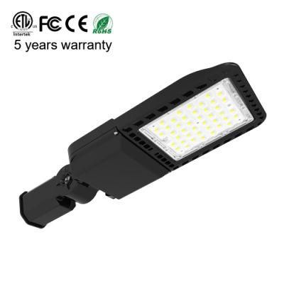 LED Parking Lot Lighting 140lm/W High Lumens LED Shoebox Light with 5years Warranty IP66 Waterproof