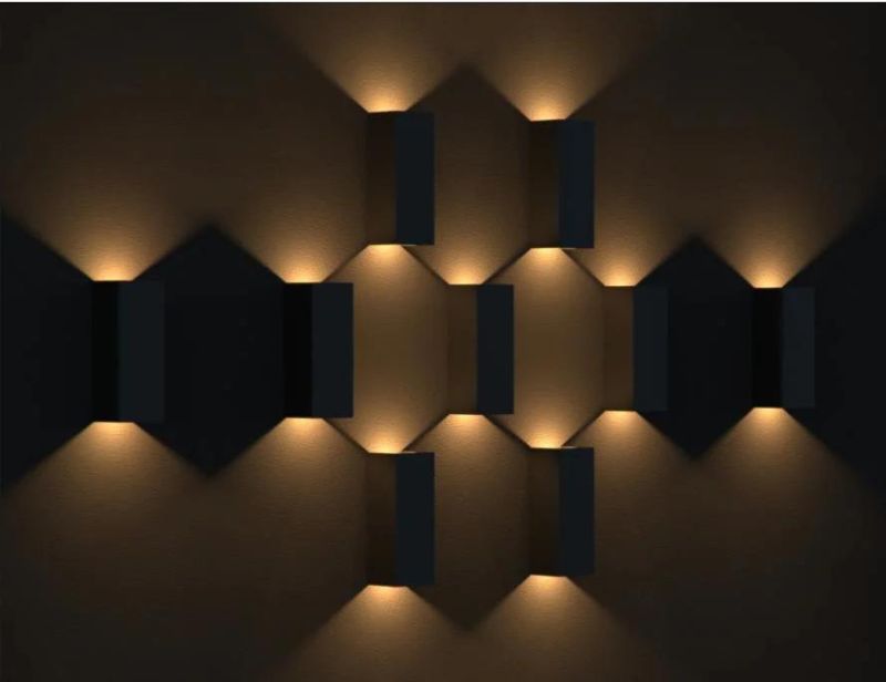 IP54 Outdoor up and Down 12W Modern LED Wall Sconce